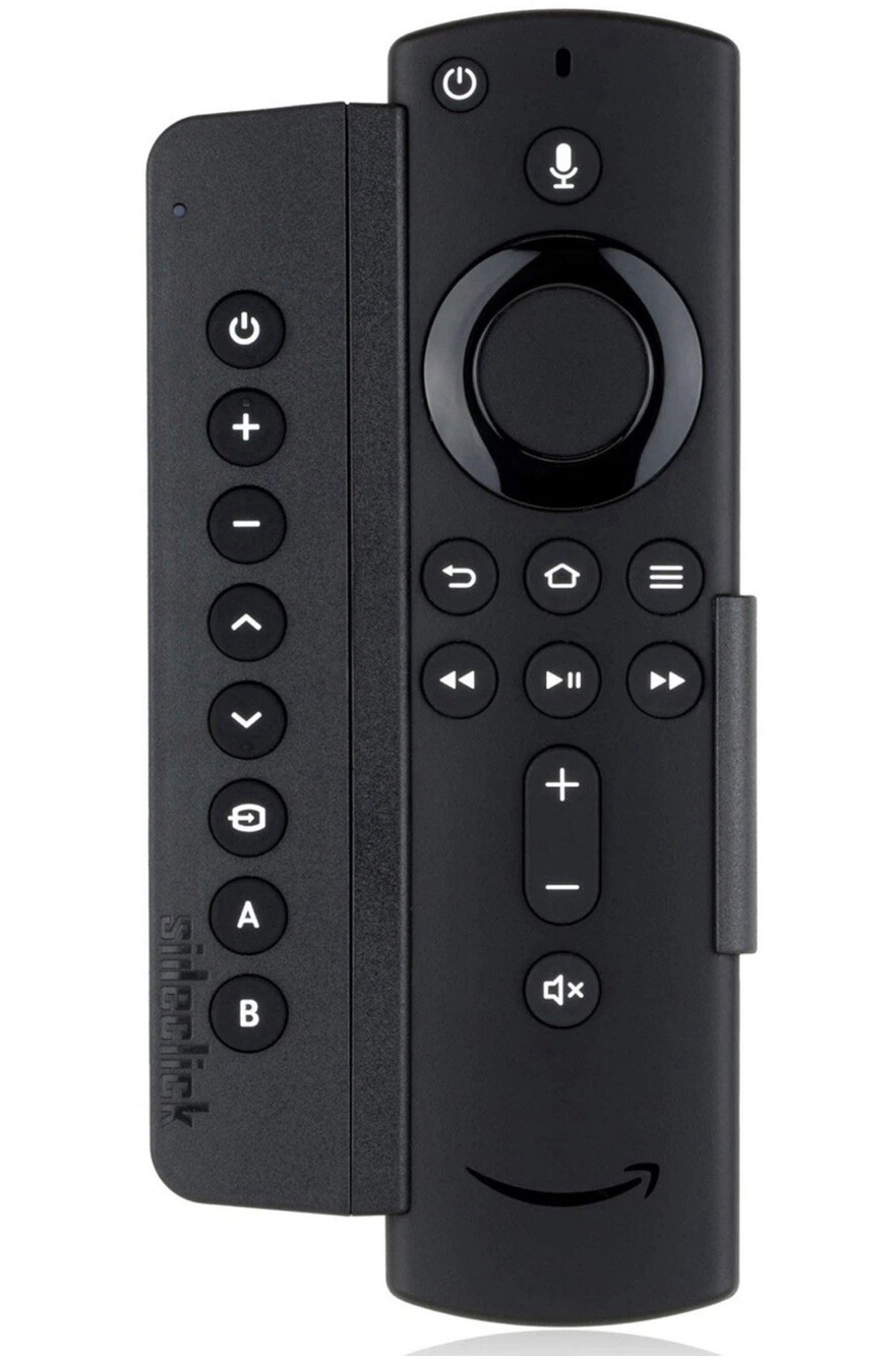 Sideclick SC2-FT16K Universal Remote Attachment for Amazon Fire TV Streaming